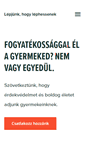 Mobile Screenshot of lepjunkhogylephessenek.hu