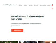 Tablet Screenshot of lepjunkhogylephessenek.hu